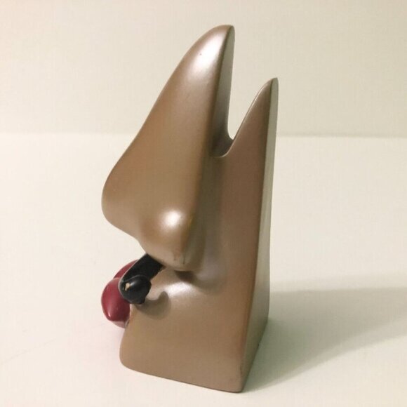 Picasso Nose Mustache Eyeglass Holder Rest Stand Pop Art  Figurine Plastic - Picture 4 of 16